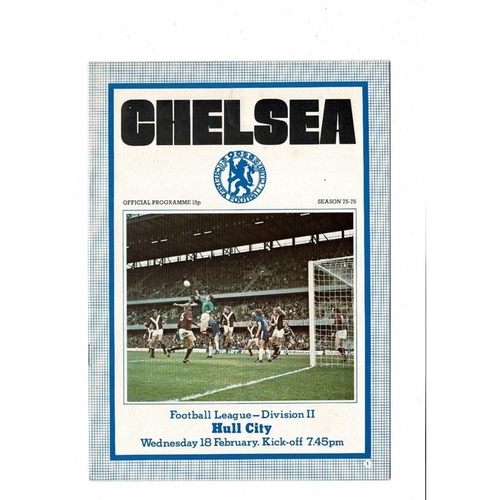 Hull City Away Football Programmes