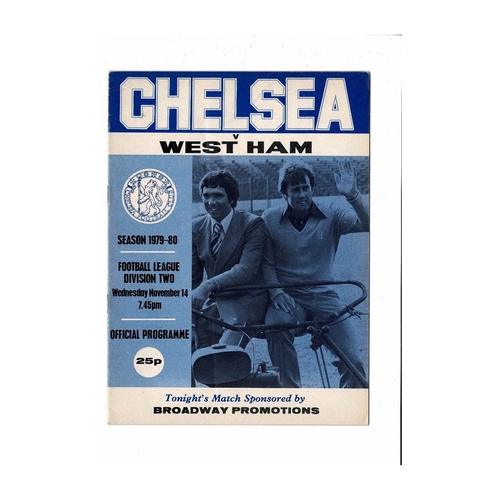West Ham United Away Football Programmes