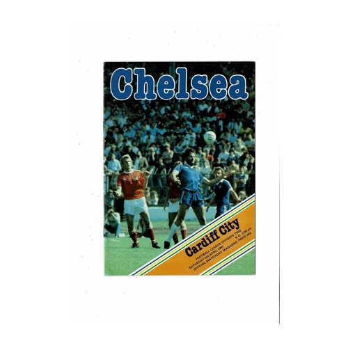 Cardiff City Away Football Programmes