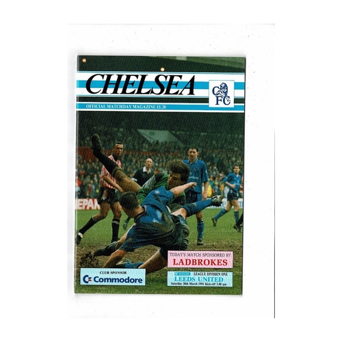 Leeds United Away Football Programmes