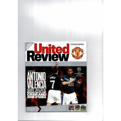 European Cup/Champions League Football Programmes