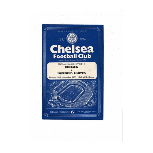 Sheffield United Away Football Programmes