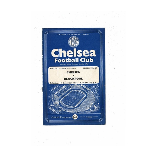Blackpool Away Football Programmes