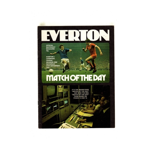 Everton Home Football Programmes
