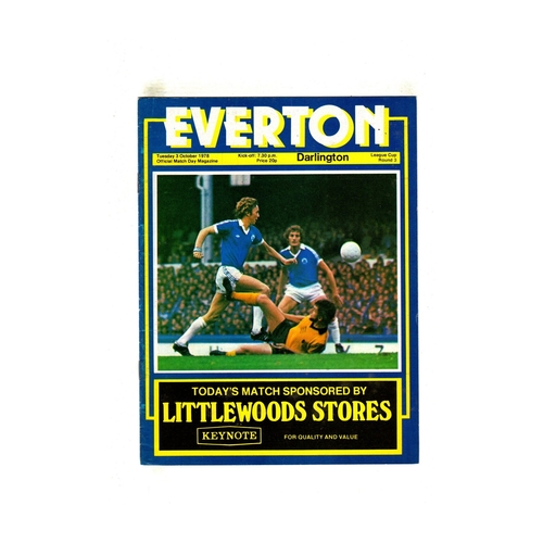 Everton Home Football Programmes
