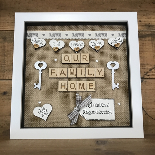 Our family home frame