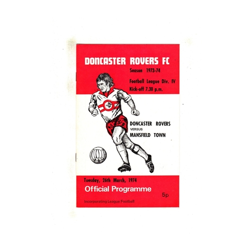 Mansfield Town Away Football Programmes