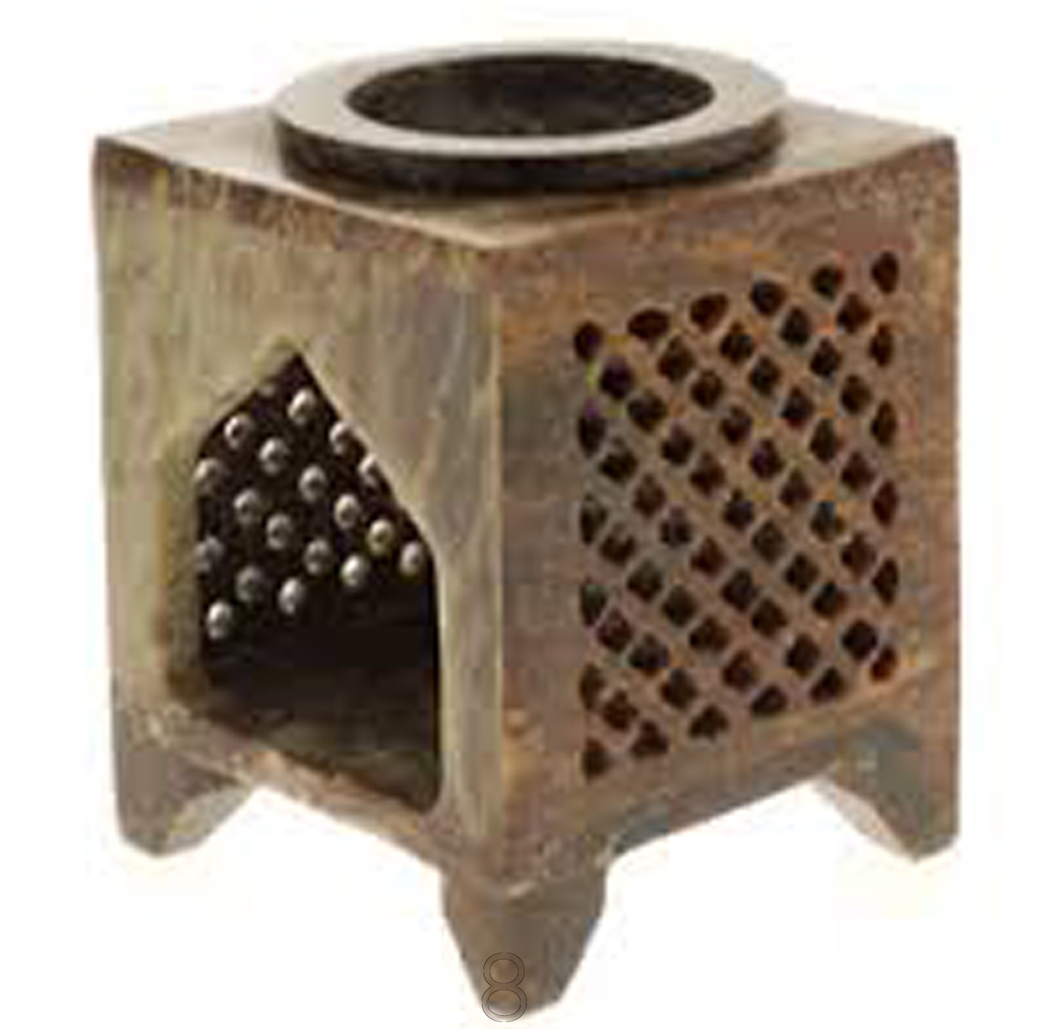 Soapstone Square Oil Burner UK