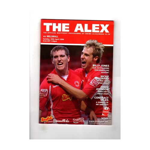 Millwall Away Football Programmes