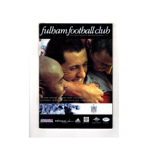 Queens Park Rangers Away Football Programmes