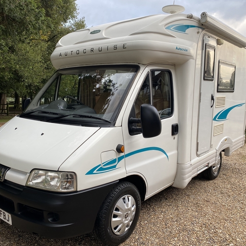 Autocruise Starlight Luxury 2 Berth Compact 5.3m Motorhome 55reg Peugeot Boxer