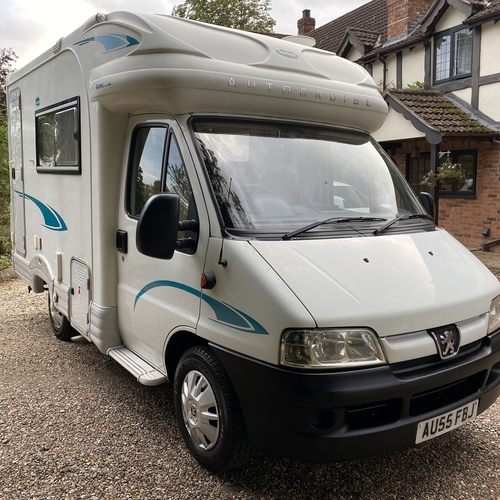 Autocruise Starlight Luxury 2 Berth Compact 5.3m Motorhome 55reg Peugeot Boxer