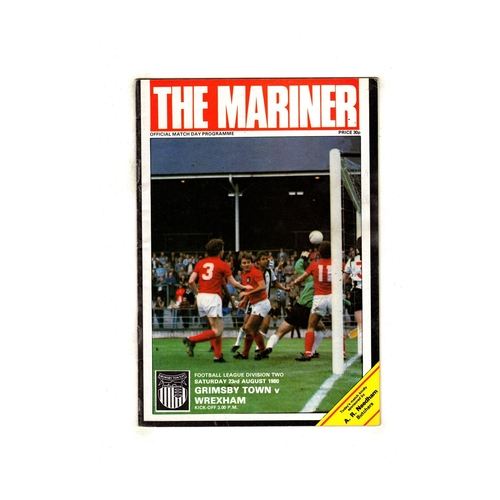 Wrexham Away Football Programmes