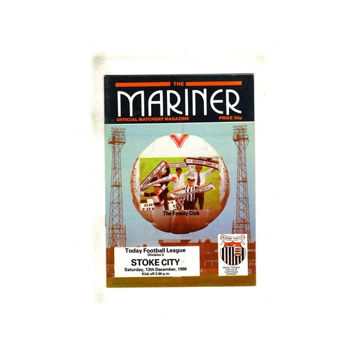 Grimsby Town Home Football Programmes