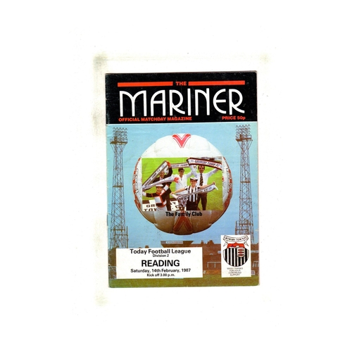 Grimsby Town Home Football Programmes