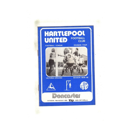 Doncaster Rovers Away Football Programmes