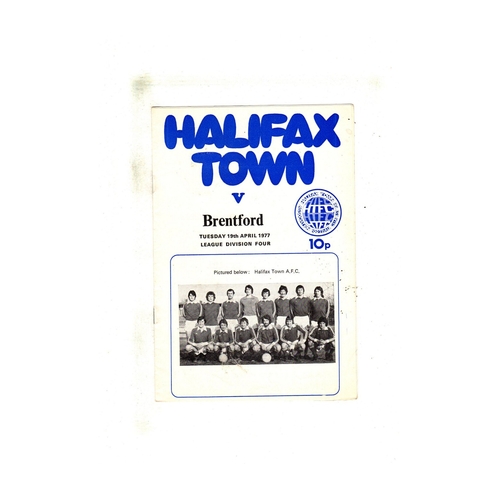 Brentford Away Football Programmes