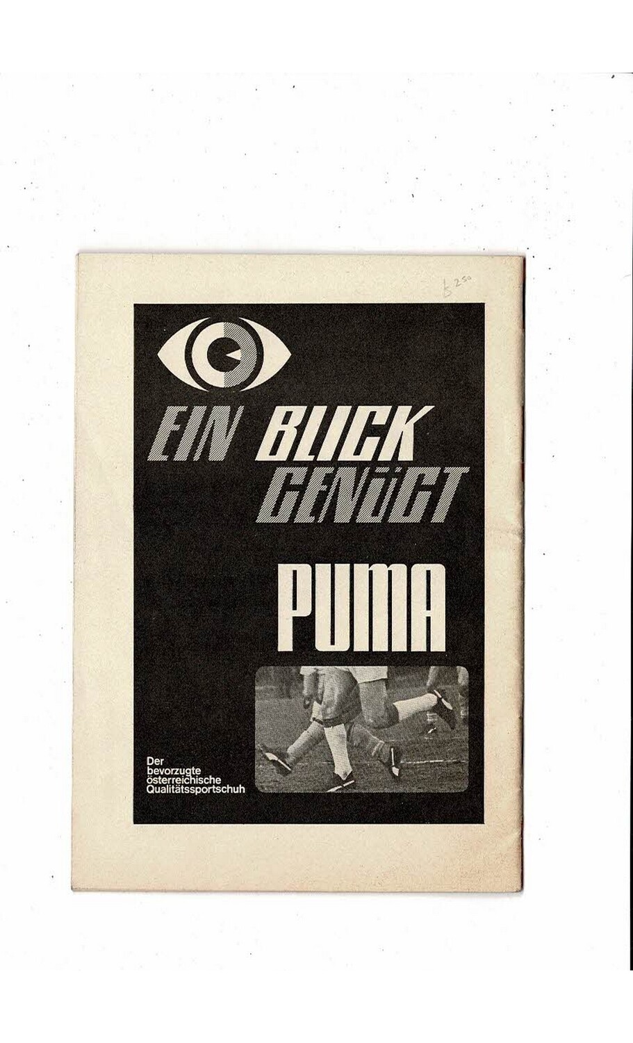 1970 Gornik Zabrze v Manchester City European Cup Winners Cup Final Football Programme Bob's