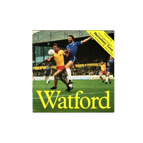 Walsall Home Football Programmes