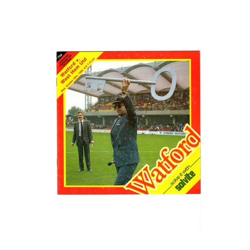 West Ham United Away Football Programmes