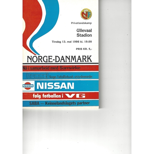 Other International Football Programmes