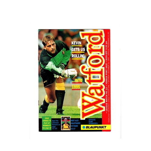 Port Vale Away Football Programmes