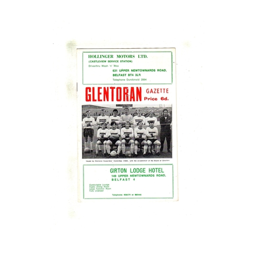 Glentoran Football Programmes