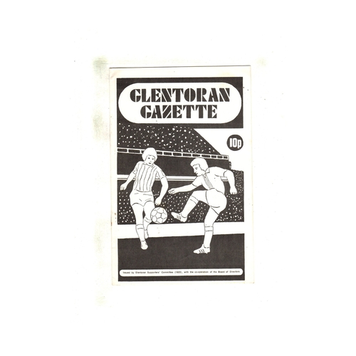 Glentoran Football Programmes