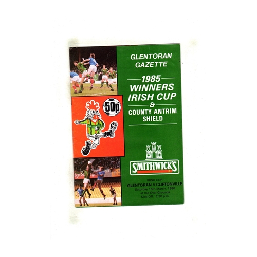 Glentoran Football Programmes