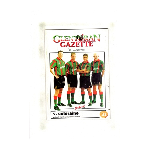 Glentoran Football Programmes