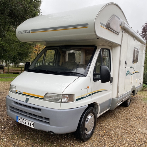 Swift Suntor 600S Motorhome 4 Berth 60101 Miles 2002 Fiat Ducato 2.0 JTD