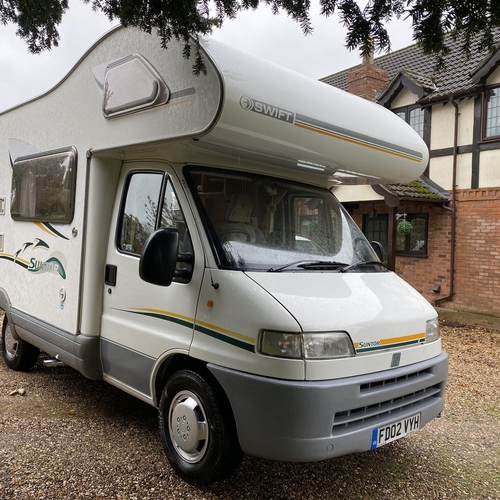 Swift Suntor 600S Motorhome 4 Berth 60101 Miles 2002 Fiat Ducato 2.0 JTD