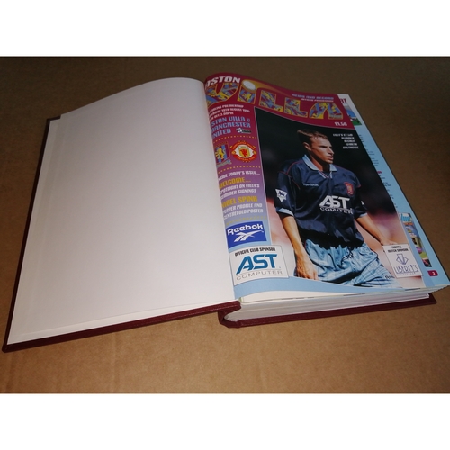 1995/96 Aston Villa Bound Volume Football Programmes