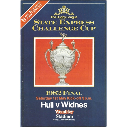 Challenge Cup Final Rugby League Programmes