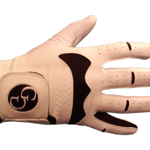 Mens Hybrid Colour Gloves with Embroidered Logo (Right Hand for a Left