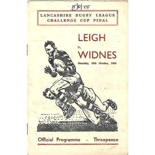 Lancashire County Challenge Cup Final Rugby League Programmes