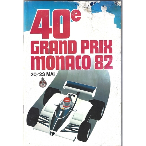 Grand Prix/Formula One Motor Racing Programmes