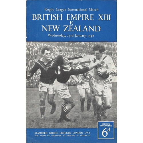 Other International Rugby League Programmes