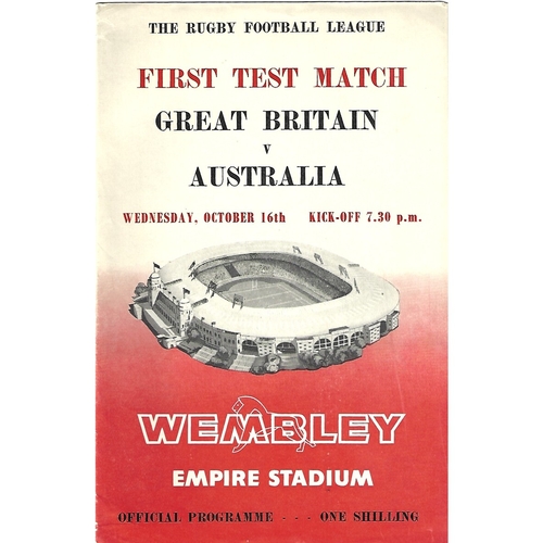 Australia Rugby League Programmes