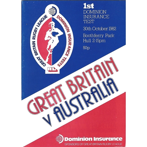 Australia Rugby League Programmes