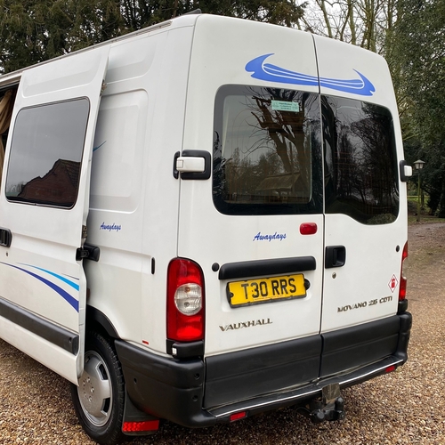 2005 (55)reg Vauxhall Movano Camper Van 2 Berth 2.5 CDTi MWB