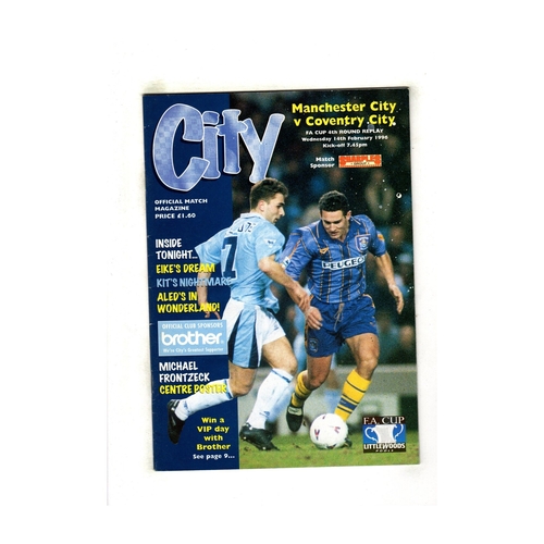 Coventry City Away Football Programmes