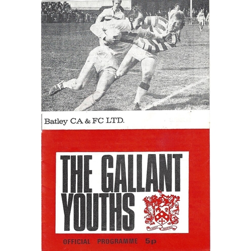 Batley Home Rugby League Programmes
