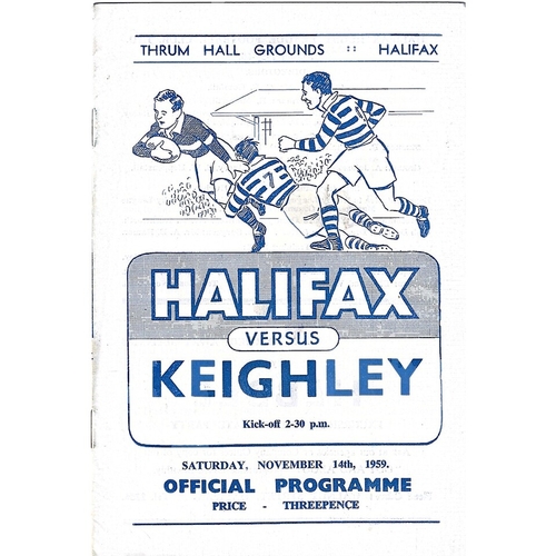 Halifax Home Rugby League Programmes Bob's Sporting Memorabilia Buy