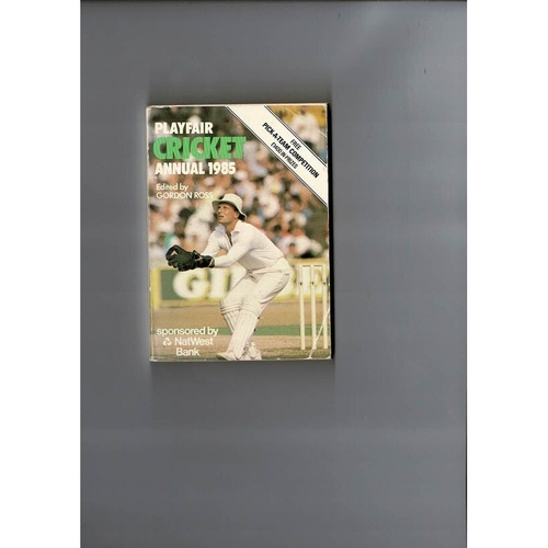 1985 Playfair Cricket Annual