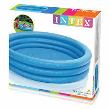 Intex Inflatable Blue Pool - 6FT