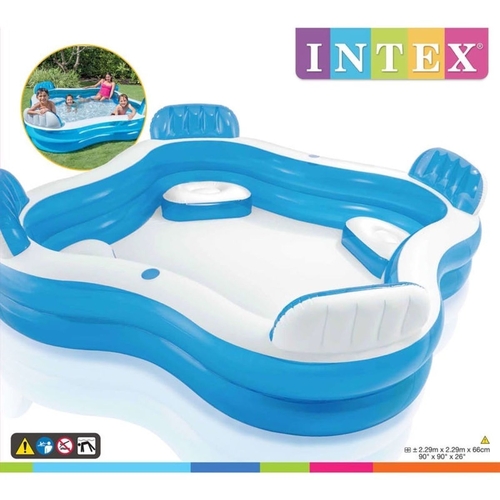 Intex Swim Center Family Lounge Inflatable Pool