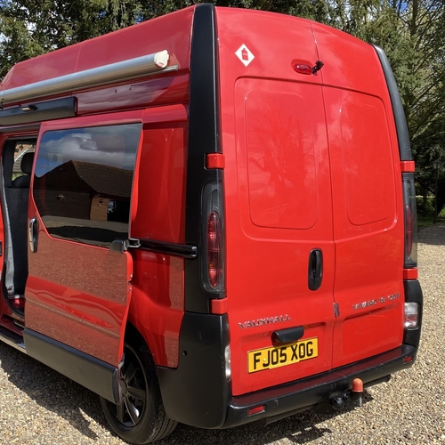 2005 Vauxhall Vivaro LWB High Top 1870cc Di 109BHP Camper Van 2 Berth