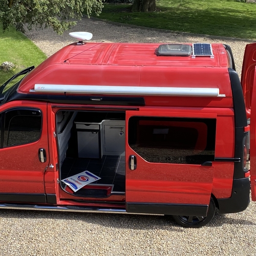 2005 Vauxhall Vivaro LWB High Top 1870cc Di 109BHP Camper Van 2 Berth