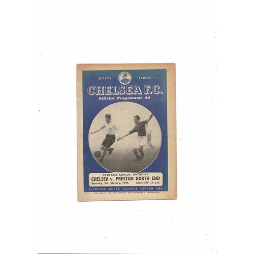 Chelsea Home Football Programmes